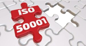 peças de quebra-cabeça com as palavras iso 5001 em destaque na cor vermelha 